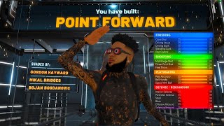 BEST POINT FOWARD BUILD NBA 2K22 CURRENT GEN! META SMALL FOWARD IS A DEMIGOD! IT CAN DO ANYTHING!