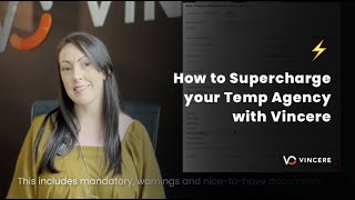 How Vincere's #RecOS can supercharge your Temp agency ⚡