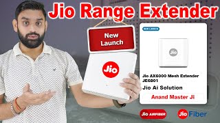 Jio Range Extender Router | Jio AirFiber | Jio Fiber | WiFi Extender | Jio Router Extender | WiFi-6