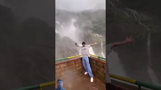 Watch the End #waterfall #dudsagar #travel #nature #duet #rain #automobile #continuebackflip