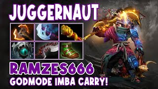 Juggernaut Ramzes666 Highlights GODMODE IMBA CARRY - Dota 2 Highlights - Daily Dota 2 TV