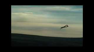 Two Swift RC Sailplanes Slope Soaring in Formation