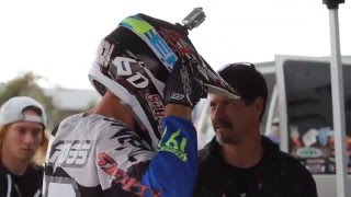 Hayden Mellross Supercross Testing