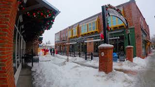 Winter walk in Downtown Chilliwack, BC, Canada, 2022