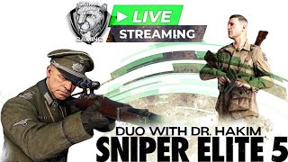 Sniper Elite 5: Friday Live "Duo with dr. Hakim"