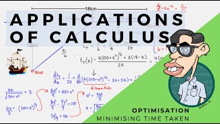 Calculus: Applications of Differentiation - Row vs Run Problem (Optimisation)