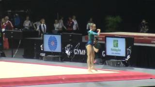 Hayley De Jong Floor Exercise 2016 Gymnix Junior Cup Team