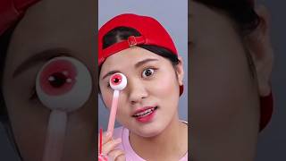 Thử thách Đỏ VS Xanh Red VS Blue Challenge Mukbang #shorts