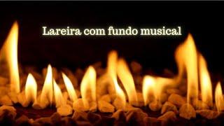 Lareira com fundo musical para dormir, relaxar, descansar, estudar orar, meditar