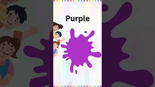 Colors Song || Color Name #animation#Kidsvideo#colors#videoshort#Shorts#colorsnames