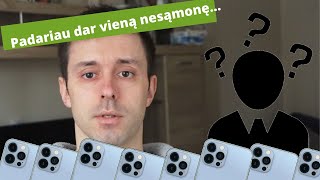 Padariau dar vieną nesąmonę... Nusipirkau iPhone 13 Pro Max