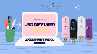 YOUNG LIVING | USB Diffuser (Unboxing)