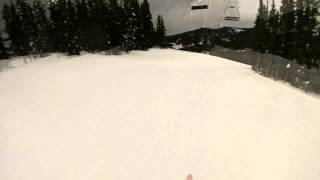 Ski Cooper Feb 2014: Playing around with the GoPro