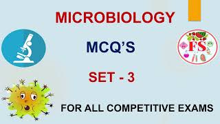 MICROBIOLOGY MCQ'S | SET-3 | BIS | ENTRANCE EXAMS | FOR ALL COMPETITIVE EXAMS