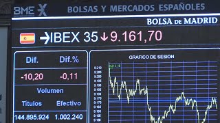 El Ibex 35 baja un 0,11% y se sitúa al cierre del martes en los 9.161 puntos