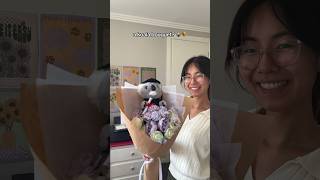 making a koala graduation bouquet 🐨💐 | empyrean the collective