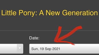 MLP G5 Releasing 19th September early release