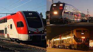 South Bay Railfanning: Gallery Car Move, New ACE Cabcar, AMTK 203, and More