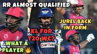 Sanju Samson batting is Awesome | Rajasthan Royals at the top | KL Rahul batting 😍 | lsg vs rr