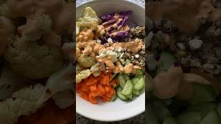 Buffalo cauliflower bowl 🌶️