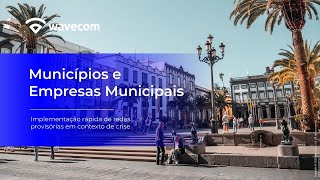 Webinar - Municípios - soluções para estados de emergência