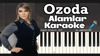 OZODA   alamlar karaoke