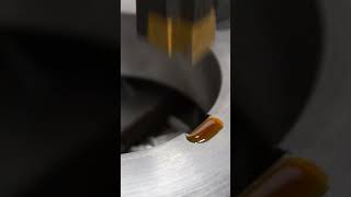 Slotting keyway on Intos fngj20 with slotting head #machinist #asmr #machineshop #machine #chips