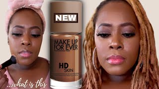 Another new foundation drop!| NEW MAKEUPFOREVER HD SKIN FOUNDATION REVIEW + FIRST IMPRESSION 2022