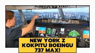 New York z kokpitu Boeingu 737MAX!