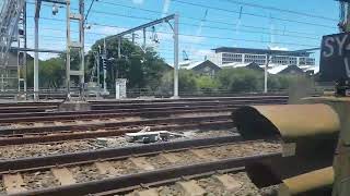 Passing Eveleigh Railway Workshops From The Train. 15 January 2018