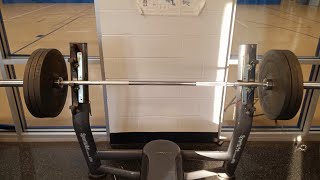 bench press 325 workout