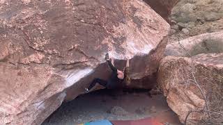 Mr. Moran V7, Red Rock Bouldering