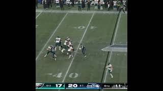 Jalen Hurts Interception To Julian Love Eagles Vs Seahawks Scripted NFL Monday Night Football