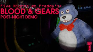 Five Nights at Freddy's: Blood & Gears Post-Night Demo | Full Walkthrough