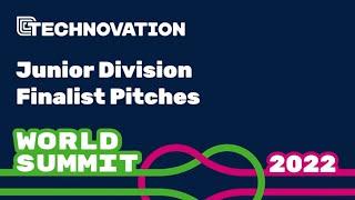 Technovation World Summit 2022 Junior Division Finalist Pitches