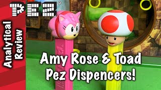 Toad & Amy Rose Pez Dispencers