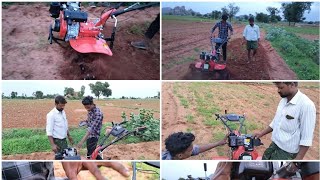 Agriculture Field information @new post#kssagro  7 HP diesel power weeder 🌿🌿 using planning