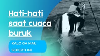 Hati-hati bila ingin mancing saat cuaca buruk