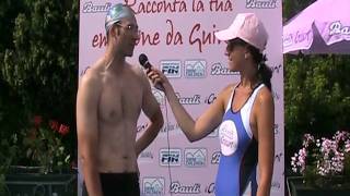 Bauli a Swim For Children: intervista a Luca!