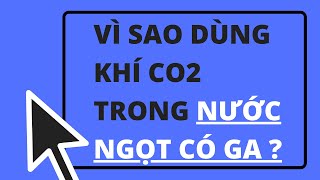 VÌ SAO DÙNG KHÍ CO2 CHO NƯỚC NGỌT CÓ GA? // Khí Công Nghiệp TP.HCM