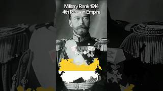 Countries Military Rank Year 1914 #edit #shorts