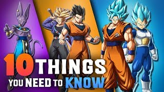 10 Things You Need To Know About Dragon Ball FighterZ