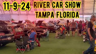 RIVER CAR SHOW TAMPA FLORIDA 11-9-24 #VLOG