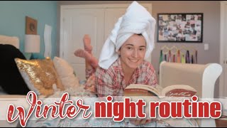 my realistic WINTER night routine // VLOGMAS DAY 7