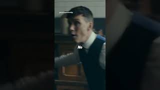 Tommy Shelby don't want fighting on wedding day