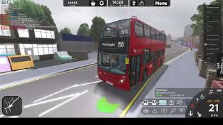 Croydon V1.3 - FRV Bus Route 250: T.H. Parchmore Road - West Croydon | ADL Enviro 400 - Arriva!!