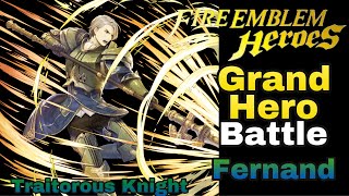 Grand Hero Battle: Fernand (Infernal + Lunatic Solution) F2P ~ Fire Emblem Heroes