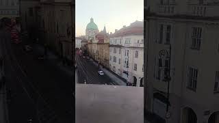 Timelapse of Křižovnická in Prague #prague #czech #timelapse #city #travel #praha #tram #citylife