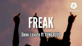 FREAK - Demi Lovato ft YUNGBLUD (8D AUDIO 🎧 + BASS BOOSTED)