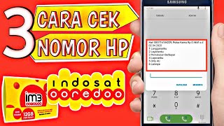 Cara Cek Nomor Indosat